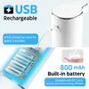 Soap Dispenser Automatisch schuim Soap Dispenser USB Oplaadbare Smart Liquid Soap Dispenser Badkamer aanrecht Soap Pomp voor kinderen