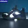 Single Single Net Breamable Boys Sport Shoes Children Sneakers Rubber Loison Trainers Casual Kids Sneakers 240411