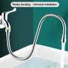 Tap Accessories 360° Rotating Portable Bendable Faucet Extender Faucet Extender Pipe Bathroom Tap Lengthening Tube