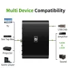 Разъемы DA615 5.1CH Audio Decoder Bluetooth 5.0 Reciever DAC беспроводной аудио -адаптер оптический коаксиальный UAX USB -диск играет DAC DTS AC3 FLAC