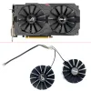 Nieuwe koelventilator 95 mm 4pin PLD10010S12HH T129215SM voor ASUS ROG STRIX Dual RX 470 570 voor AMD RX470 RX570 Gaming Video Card Fans