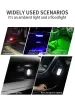 2023 Nouvelle voiture touch tactile légère 10 modèle d'éclairage USB lampe à LED tactile rechargeable minimère lampe de toit de pied de pied auto