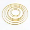 5Pcs 9-36cm Wooden Frame DIY Handmade Bamboo Hoop Craft Bamboo Circle Ring DIY Hanging Wedding Christmas Floral Wreath Decor