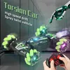 4WD RC Car Toy Gesture Senting Spray Twist Tunt Drift Car radio télécommandé Toys RC pour enfants Adultes garçons 240408