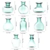 1pc 1:12 Dollhouse Miniature Vase Vase Vase Flower Storage Modèle ACCESSOIRES DE MOBIERS POUR LA MAISON DULL