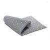 Blankets Swaddling Baby Cotton Born Infant Breathable Knitted Month Ddle Wrap 100 80Cm Toddler Boys Girls Throw Receiving Quilts Mat D Otvgu