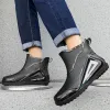 Chaussures de pluie pour hommes extérieurs Chaussures en caoutchouc durables étanches