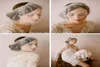 Vintage Blush Veil Wedding Bridal Wedding Court Veils avec Pearl Pearl Short Blusher Veil Bride Hair Accessories 2021 Headpices5844649