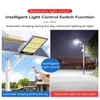 Ronin Solar Wall Light Outdoor Body Sensor Street Lamp LED Waterproof IP65 med fjärrkontroll för Modern Garden Plaza