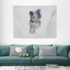 Tapisserier Bellydancer Abstract Tapestry Wall Mural Decorations For Room Decor Girls Outdoor