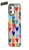 Корпуса сотового телефона Casetify Shockper Phone Case для iPhone 14 13 12 11 Pro XS Max 7 8 14 Plus MultyColour Love Heart Soft TPU CL6029794