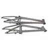 Titanium BMX Bike Frame Street Racing Bicycle Accessoires 16 en, 20 en personnalisé