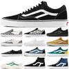 designers casual shoes Old Skool skateboard sneakers Black White mens womens fashion loafers outdoor tennis flat slip-on