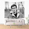 Tapices Alain Delon Impreso Hanging Tapestry Decorative Beach Mat Beach Alfombra de lanzamiento Sandy Camping Viaje de viaje