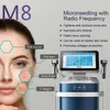 Microneedling RF Machine con 4 teste mutevoli Skin Rejuvenaiton sbiancante di sollevamento del viso Slagno di trattamento dell'acne Slagno di rimozione del dispositivo microneedle frazionario