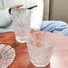 Cups Saucers Ins Wind Glacier Graan Glass Noords Restaurant Juice Cup Bubble Coffee Creative Bark