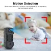 Kamery Nowe 1080p mini -mini kamera na podczerwień Nocna Nocna wizja Mała kamera Motion Dection BodyCam Cam 180 ° Obrotowy aparat rowerowy