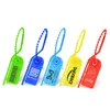 Tamper Proof Plastic Security Seal Custom Pull Tight Tags Shoes Clothes Labels Numbered Fire Extinguisher Stamp 100Pcs