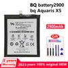2023 Nouvel An 100% Batterie d'origine pour BQ Aquaris U V X X5 M5 Plus Pro Backup Phones Batteries de haute qualité + code de suivi