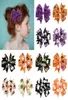 Halloween Girl Ribbed Tape Coiffes Clips Trick Or Treat Party Happy Halloween Party Decor for Home Halloween Cadeaux Bowknot Hairpin1434658