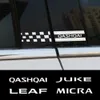 Janela do carro B Adesivos de pilar para Nissan Qashqai Juke Leaf Micra Sentra Patrol Maxima Murano Pulsar Altima Sylphy Acessórios para carros