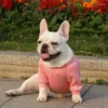 Dog Abbigliamento per animali domestici autunno e inverno inverno a due zampe in poliestere casual per piccoli cani di medie dimensioni