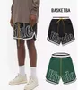 shorts massh shorts de malha de verão masculina moda casual skateboard hip hop beach bolso branco fronteira curta asiático tamanho m- 3xl2004347