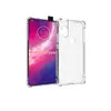 Dla Moto One Hyper Phone Case Transparent All-Inclusive TPU czterokrotnie czterokannera przeciwpalniona silikonowa osłona ochronna miękka