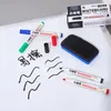 1/4 / 8pcs Colorful Whiteboard stylo noir Blanc Board Board Supplies School Enfil's Drawing Pen Escola Office Supplies Q1