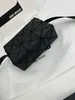 Black Brand Black Luxury Triangle Design Square Borse Borsa da donna Borsa per tracolla da donna