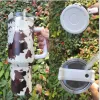 Oz tasses à gobelets en acier inoxydable avec couvercles et paille au guépard Animal Imprimé léopard thermous