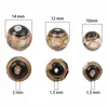 1pc / sac Diamètre fait main diamètre10 / 12/14 mm Perles en verre de la lampe Charme pour les bijoux de bricolage fabriquant des colliers de matériaux à perles à la main Bracelets