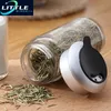 Jar Salt Salt Seasoning Botting Rotating Cover Pepper Shaker Condiments Rangement Rangement Container Kitchen Tools