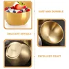 Bowls 2 Pcs Fruit Tray Steel Bowl Containers Pickle Baking Large Prep Cooking Stainless Child