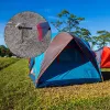 10 pièces Cordeaux de fixation de tente élastique Boule à élasticité Balle Boute à élasticité Tarpauline Corche fixe pour le camping en plein air