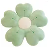 Almohada peluche tirar en forma de flor decorativa en forma de flor para sofá sofá lavable no desabasteciendo