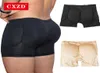 CXZD Male Sexy Shaper Panties Butt Lifter Hip Pad Fake Ass Foam Padded Men Shapewear Seamless Bottom Underpants8996532