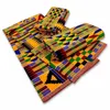 D real Kente Wax Africain Ankara Print Batik Fabric Top Tissu Ghana patchwork shuting wedding dress craft diy pagne 240327