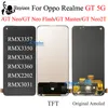 AMOLED / TFT 6.43インチOppo Realme GT 5G GT NEO MASTER NEO FLASH NEO2T LCDディスプレイタッチスクリーンデジタイザーアセンブリ