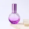 Butelki do przechowywania 12 ml okrągłe szklane szklane perfumy dozownik butelka przenośna rozpylacz do olejku eterycznego próbka pusta