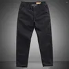 Men's Pants Men Dirt-resistant Button Zipper Closure Loose Pockets Work Breathable Trousers Clothes