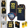 2024 Final Four Jerseys 4 Indiana Caitlin Clark Women College Basketball Iowa Hawkeyes 22 Caitlin Clark Jersey Home Away Gul Black White Navy Men Youth Girl Girl Girl Girl