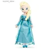 Animaux en peluche en peluche 50 cm Frozen Anna Elsa Dolls Snow Queen Princesse Anna Elsa Doll Toys Frozen Frozen Enfants Toys Anniversaire Cadeau de Noël L411