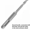 6MM 8MM 10MM Round Shank Center Drill Bit SDS Plus Rotary Hammer Concrete Masonry Drill Bits for Wood Drilling