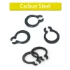 25st M3-M9 CIRCLIP SET EXTERNA REAINTHING E-TYPE CLIP LOCK SNAP REAPNING RING Sortment Set Holes Axel Collar Washer