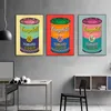 Andy Warhol Campbell Çorba Konserve Pop Art Poster Tuval Resim Estetik Duvar Resimleri Cafe Bar Restoran Yemek Odası Dekor