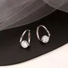 أقراط أزياء Yiwu Copper 925 Sterling Silver High Grade Clip No Ear Bearl