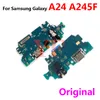 Original för Samsung Galaxy A14 A24 A34 A54 A145F A146B A245F A346B A546B USB Laddningsdock Port Connector Flex Cable CABLE CABLE CABLE