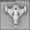 MOC Build Block Space Star Starfighter Battleship Shuttle Model DIY Cegły Zabawki Zabawki Świąteczne prezent urodzinowy