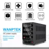 Wanptek Adjustable DC Power Supply 30V 10A USB C Lab Stabilized Voltage Regulator Switching Power Source 120V 3A 60V5A 110V 220V